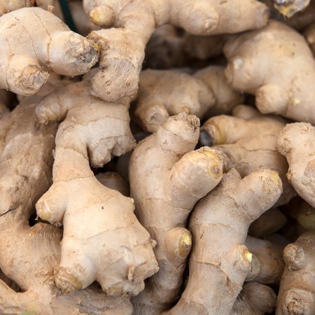 Cheveux volumuneux avec le gingembre