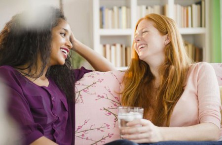 discussion entre filles